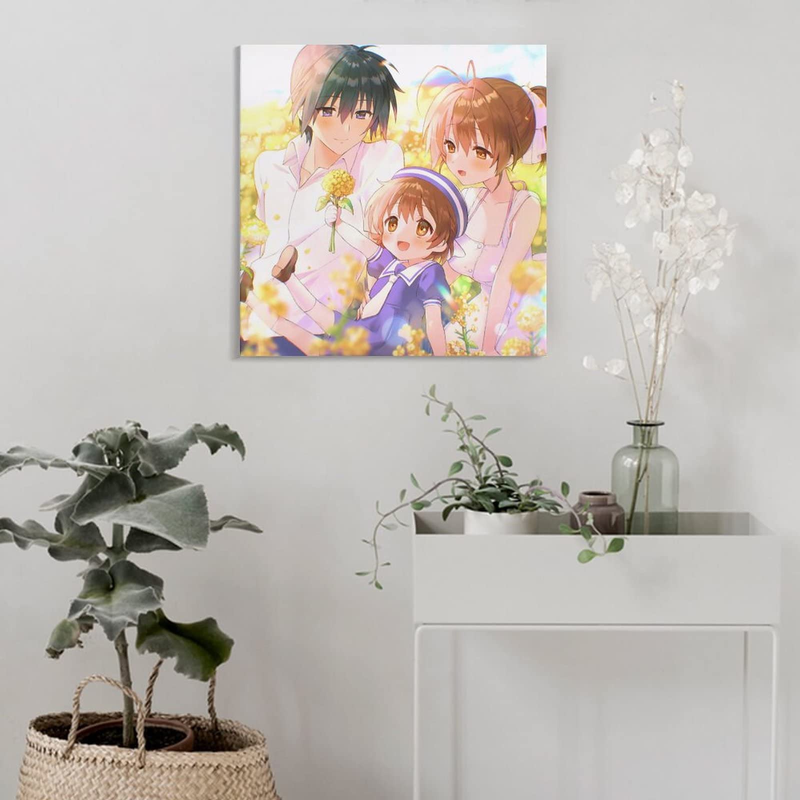 Amazon.co.jp: ポスター CLANNAD 岡崎朋也 古河渚 絵画 壁掛け 壁飾り